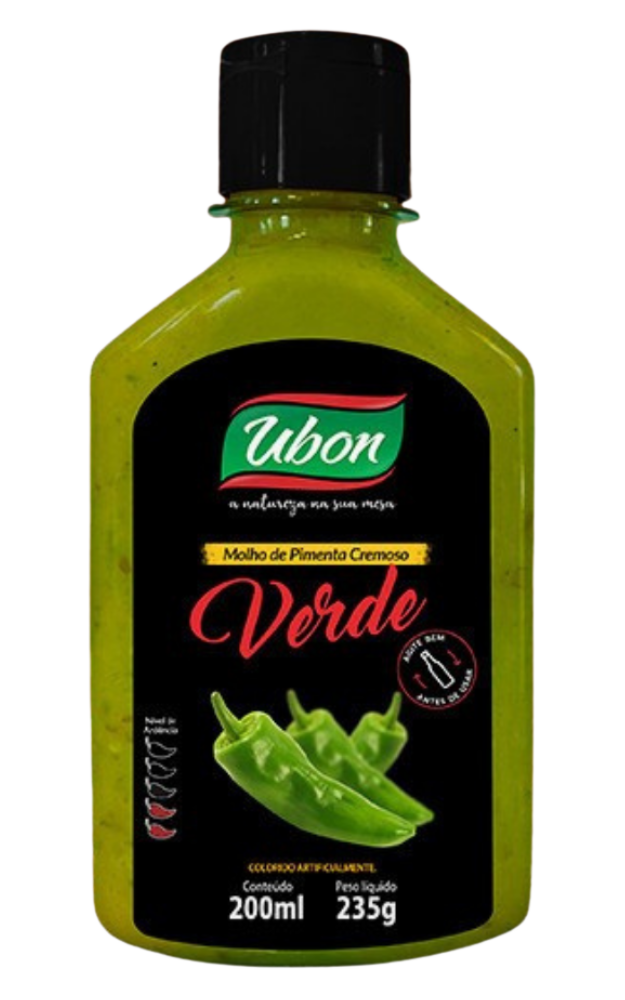 Molho de Pimenta Cremoso Verde