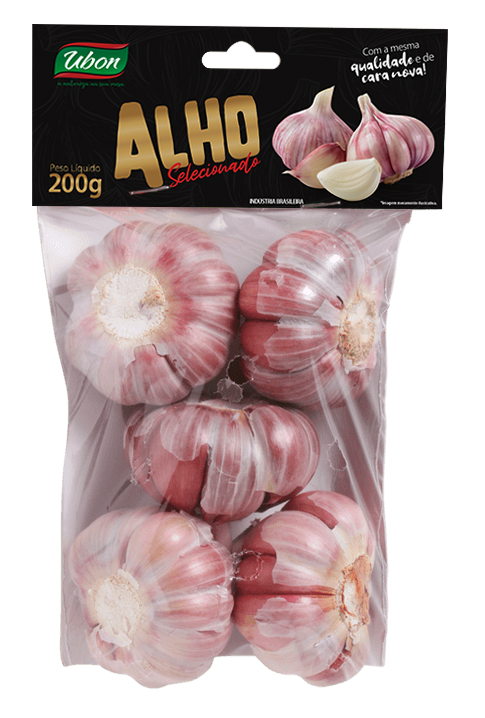 Alho in natura
